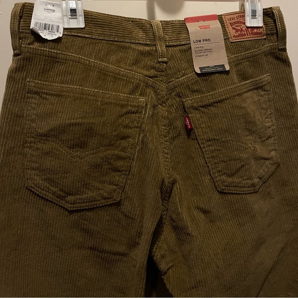 WOMEN’S LEVI’S CORDUROY PANTS LOW PRO - Picture 3 of 6